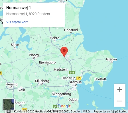 Netværkshuset Maps - find os her